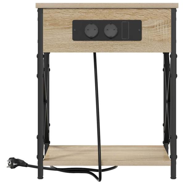 Nachttisch 2 pcs Sonoma Eiche 41 x 31 x 51 cm Holzwerkstoff
