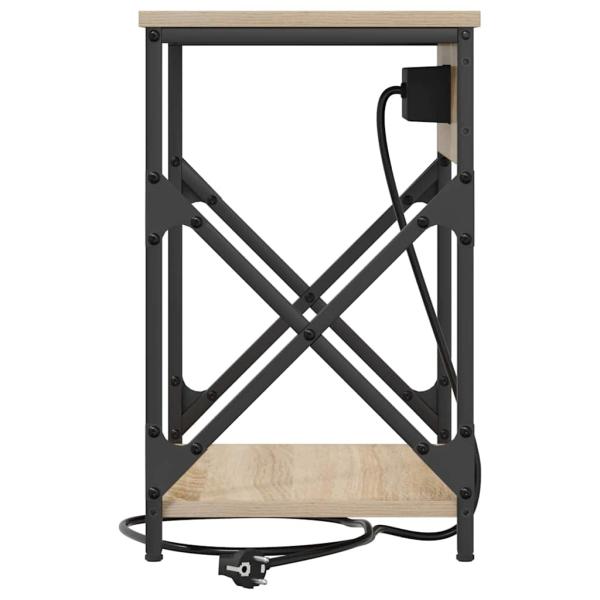 Nachttisch 2 pcs Sonoma Eiche 41 x 31 x 51 cm Holzwerkstoff