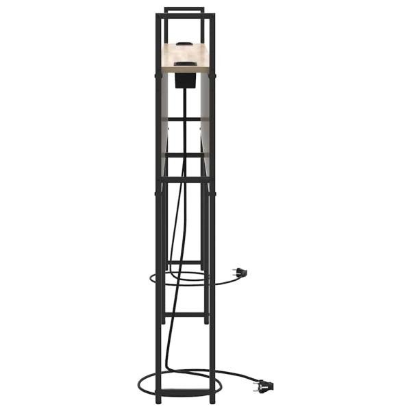 Stauraum-Kopfteil Sonoma Eiche 200 cm Holzwerkstoff