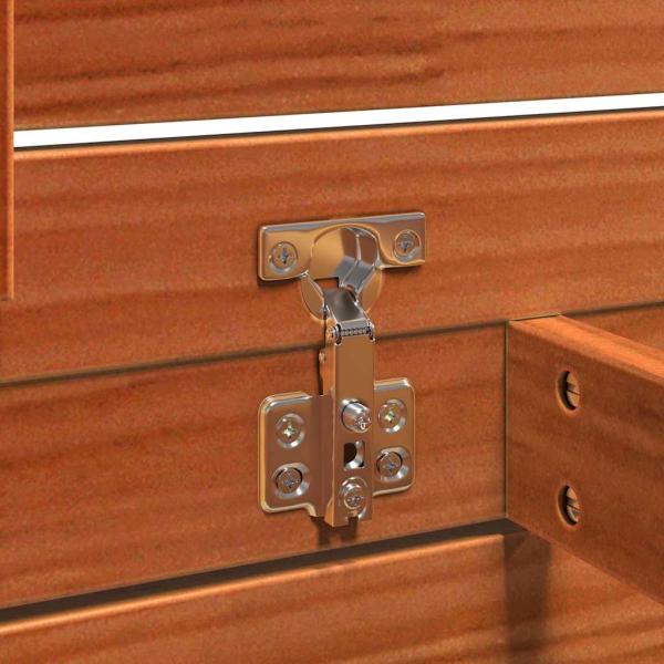 Gartenlagerbox mit Speicher Wachsbraun 101 x 50.5 x 46.5 cm