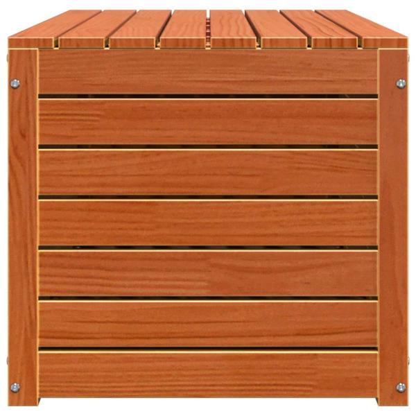 Gartenlagerbox mit Speicher Wachsbraun 101 x 50.5 x 46.5 cm