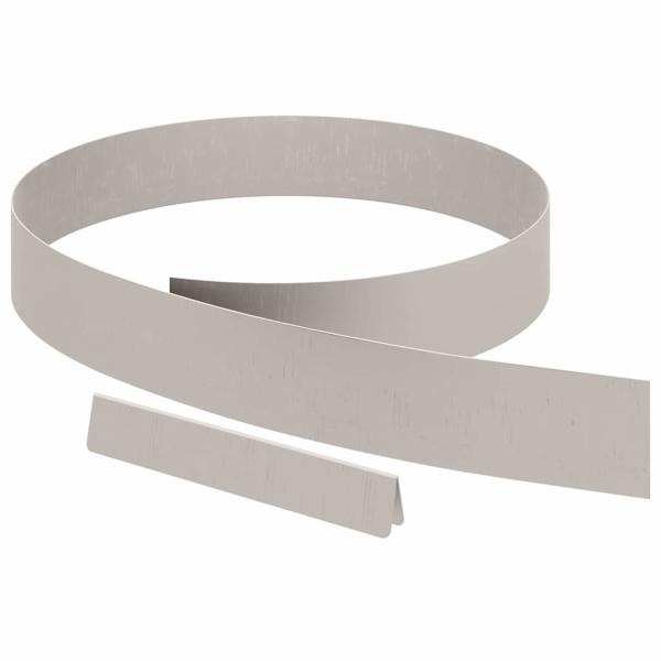 Rasenrand Rostig 450 x 10 cm Witterungsbeständiger Stahl