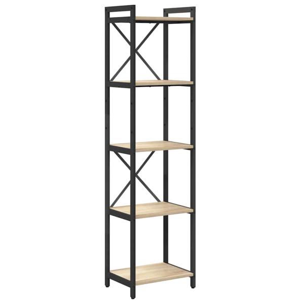 Bücherregal Sonoma Eiche 40 x 30 x 153 cm Holzwerkstoff