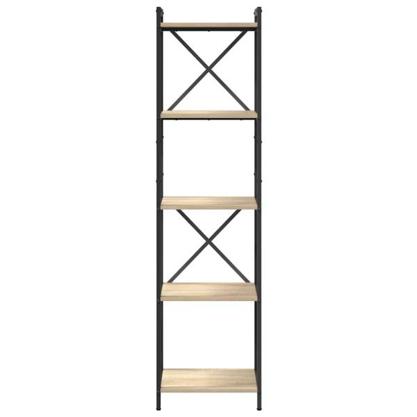 Bücherregal Sonoma Eiche 40 x 30 x 153 cm Holzwerkstoff