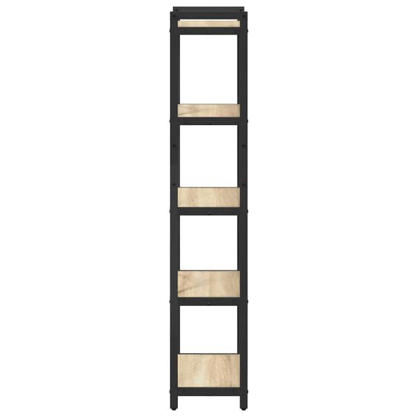 Bücherregal Sonoma Eiche 40 x 30 x 153 cm Holzwerkstoff
