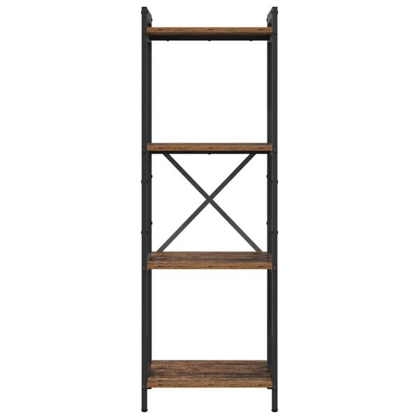 Bücherregal Altholz 40 x 30 x 118 cm Massivholz