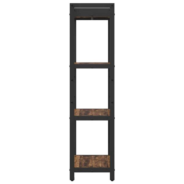 Bücherregal Altholz 40 x 30 x 118 cm Massivholz