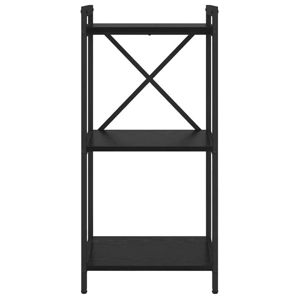 Bücherregal Schwarze Eiche 40 x 30 x 83 cm Holzwerkstoff
