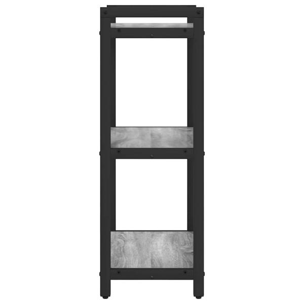 Bücherregal Grau Sonoma 40 x 30 x 83 cm Holzwerkstoff