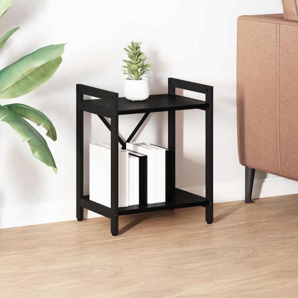 ARDEBO.de - Bücherregal Schwarze Eiche 40 x 30 x 48,5 cm Holzwerkstoff