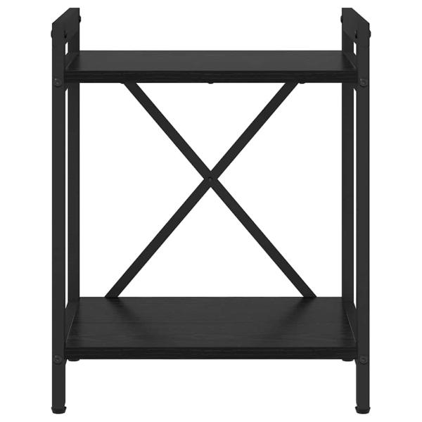 Bücherregal Schwarze Eiche 40 x 30 x 48,5 cm Holzwerkstoff