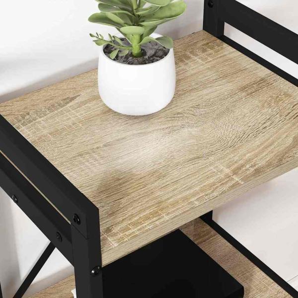 Bücherregal Sonoma Eiche 40 x 30 x 48,5 cm Holzwerkstoff