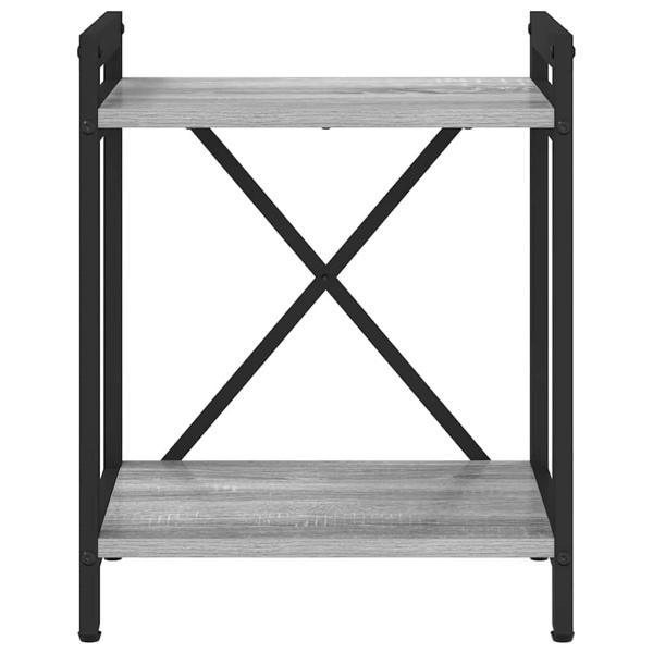 Bücherregal Grau Sonoma 40 x 30 x 48,5 cm Holzwerkstoff
