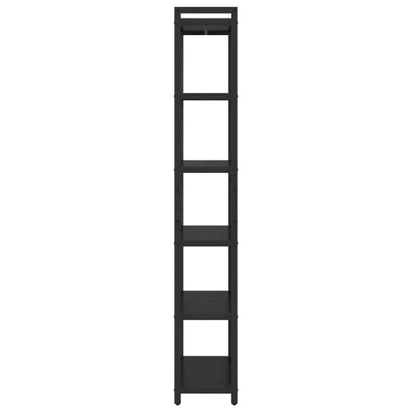 Bücherregal Schwarze Eiche 60 x 30 x 188 cm Spanplatte