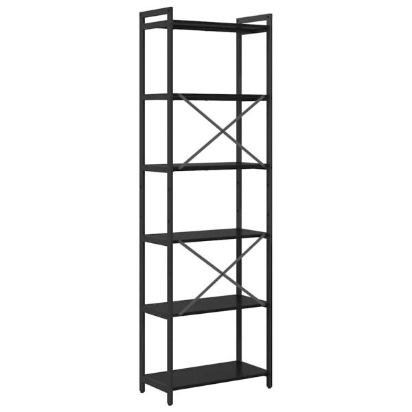 Bücherregal Schwarze Eiche 60 x 30 x 188 cm Spanplatte