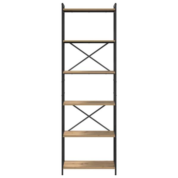 Bücherregal Eiche handwerklich 60 x 30 x 188 cm