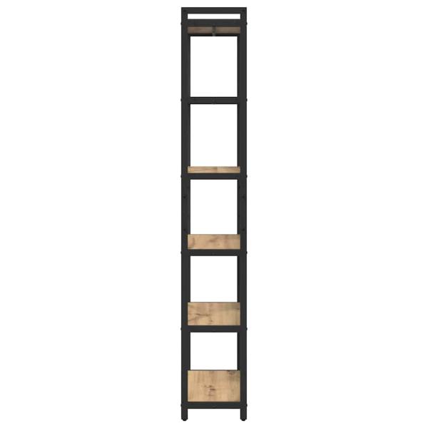 Bücherregal Eiche handwerklich 60 x 30 x 188 cm