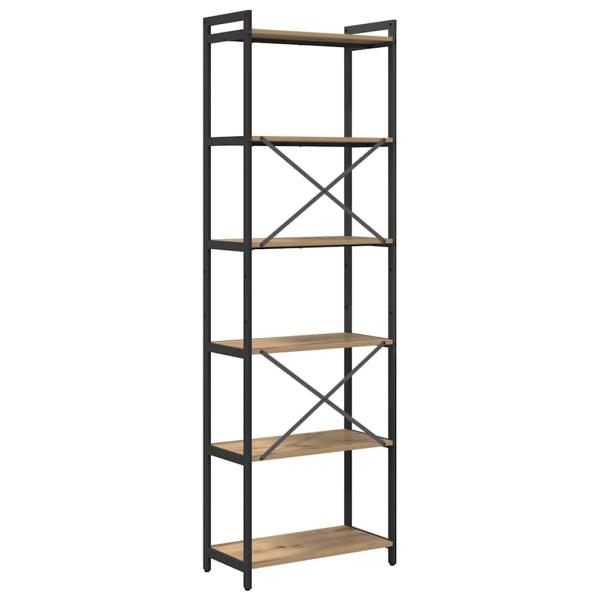 Bücherregal Eiche handwerklich 60 x 30 x 188 cm