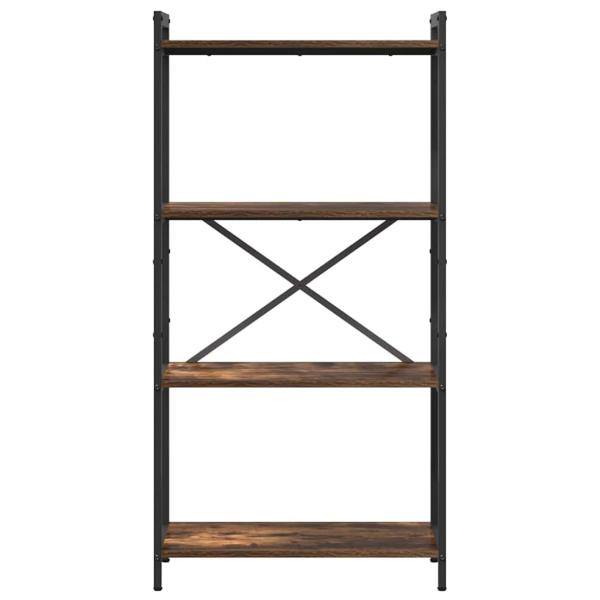 Bücherregal Räuchereiche 60 x 30 x 118 cm Spanplatte