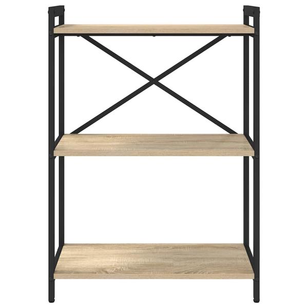 Bücherregal Sonoma Eiche 60 x 30 x 83 cm Holzwerkstoff