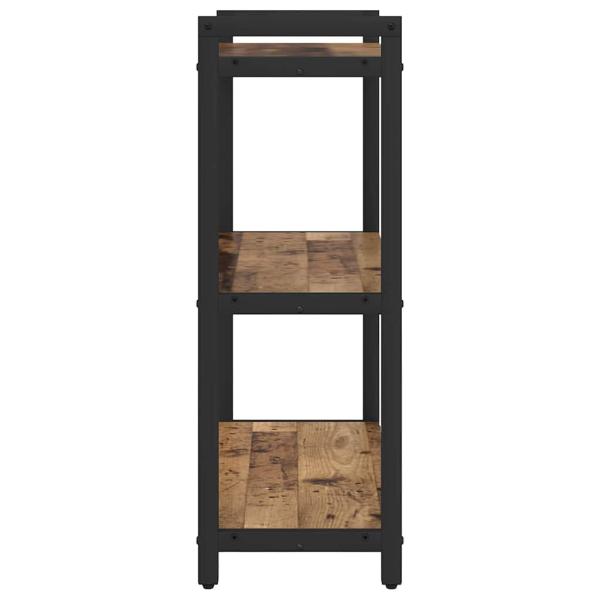 Bücherregal Altholz 60 x 30 x 83 cm Holzwerkstoff