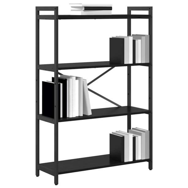 Bücherregal Schwarze Eiche 80 x 30 x 118 cm Holzwerkstoff