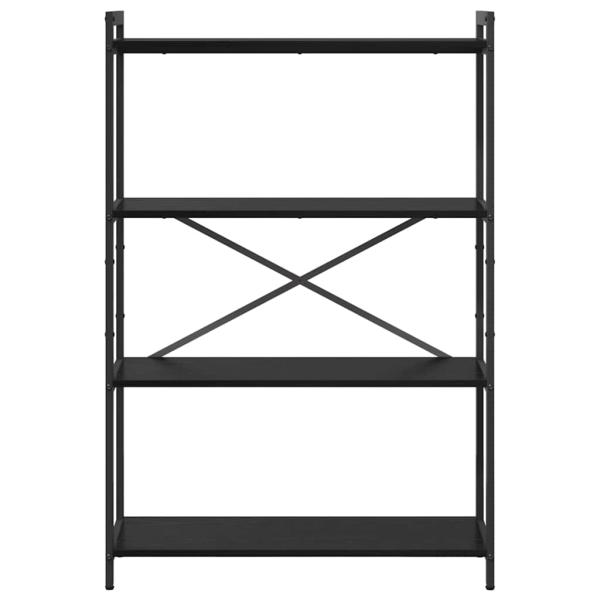 Bücherregal Schwarze Eiche 80 x 30 x 118 cm Holzwerkstoff