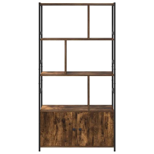 Regal Rauch-Eiche 80 x 30 x 155,5 cm Holzwerkstoff
