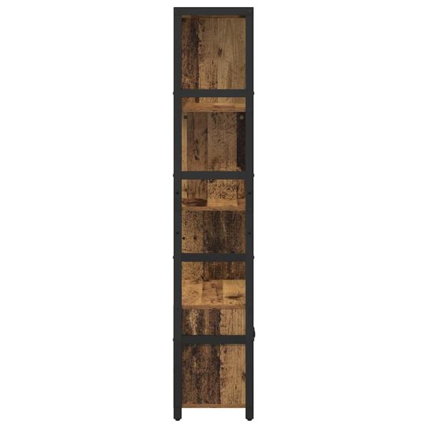 Regal Altes Holz 80 x 30 x 155,5 cm Holzwerkstoff