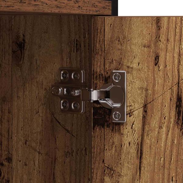 Regal Altes Holz 80 x 30 x 155,5 cm Holzwerkstoff