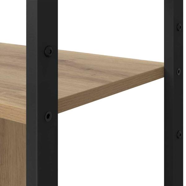 Regal Handwerklich gefertigter Eichenholz 80 x 30 x 155,5 cm