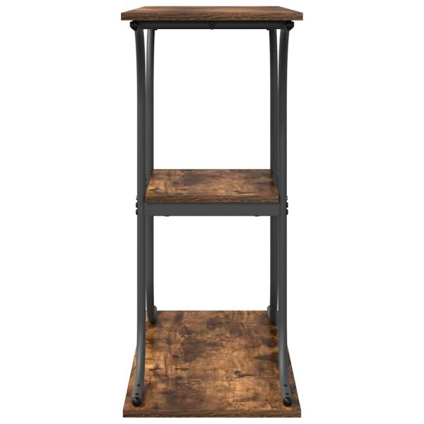 Konsolentisch Räuchereiche 101 x 35 x 80,5 cm Holzwerkstoff