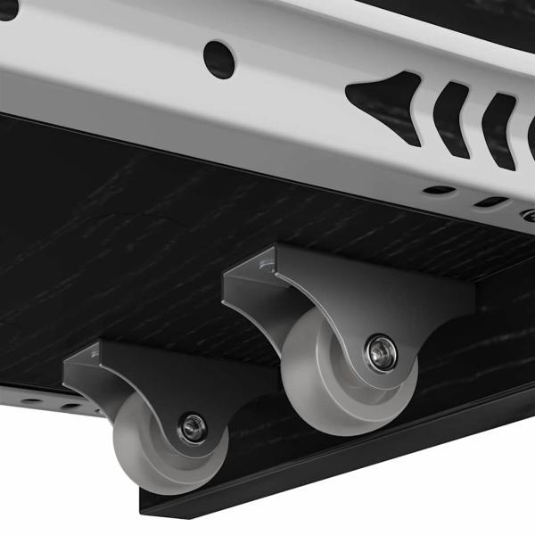 Schlanker Badezimmer-Schrank Schwarze Eiche 22 x 44 x 61,5 cm