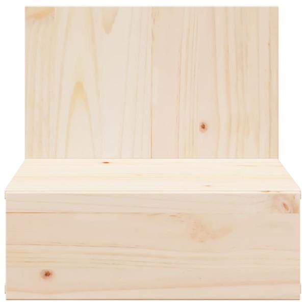 Wandmontierter Nachttisch 2 pcs Braun 42 x 32.5 x 40 cm