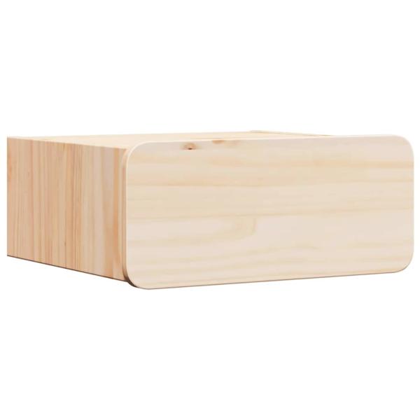 Wandmontierter Nachttisch 2 pcs Braun 39 x 34 x 16,5 cm