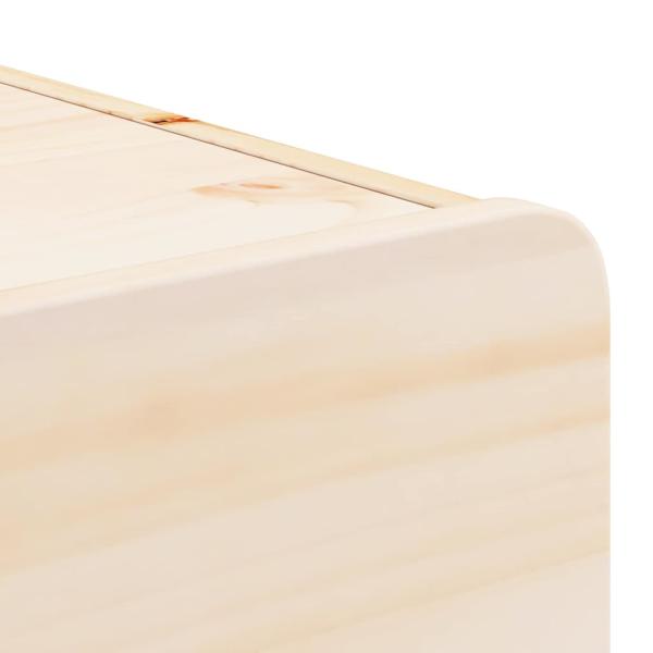 Wandmontierter Nachttisch 2 pcs Braun 39 x 34 x 16,5 cm