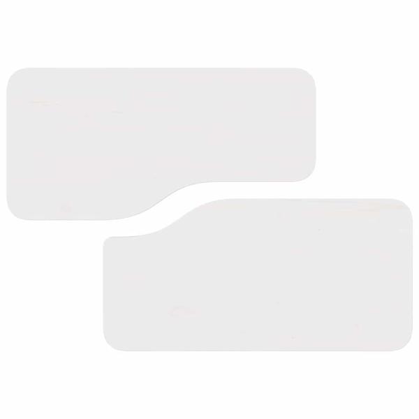 Couchtisch 2 pcs Weiß 100 x 69 x 35.5 cm Massivkiefer