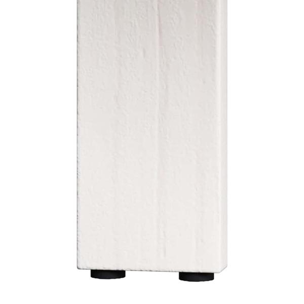 Kaffeetisch Set 3 pcs Weiß 47,5 x 47,5 x 27 cm Massivkiefer