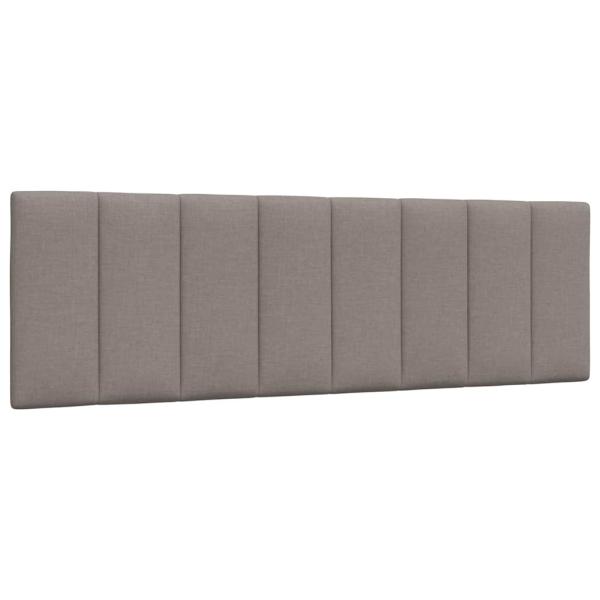 Bettgestell ohne Matratze "Hanko" Taupe 160x200 cm Stoff