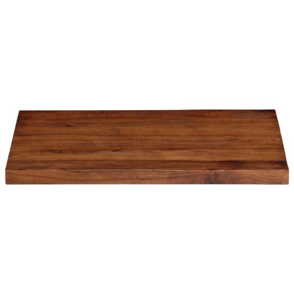 Tischplatte 70x60x3,8 cm Rechteckig Altholz Massiv