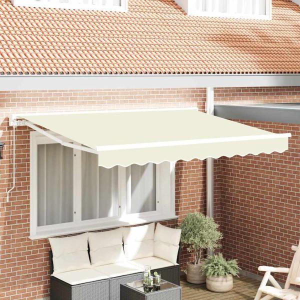 Einziehbare Markise Creme 250x200 cm