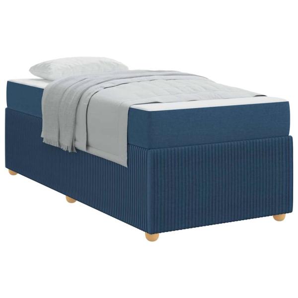 Bettgestell Sonstiges Blau 80 x 200 cm Stoff