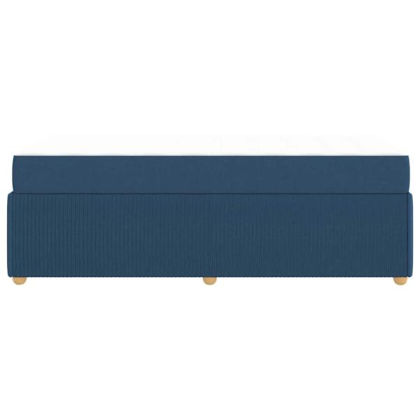 Bettgestell Sonstiges Blau 80 x 200 cm Stoff