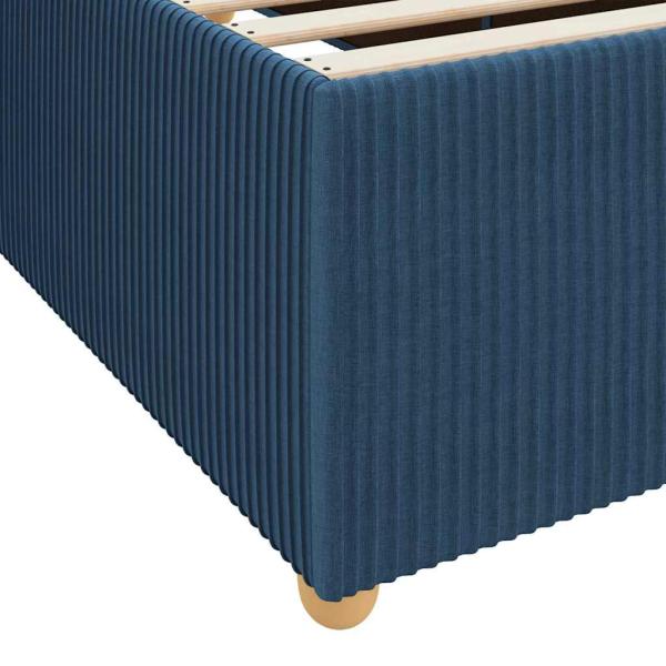 Bettgestell Sonstiges Blau 80 x 200 cm Stoff