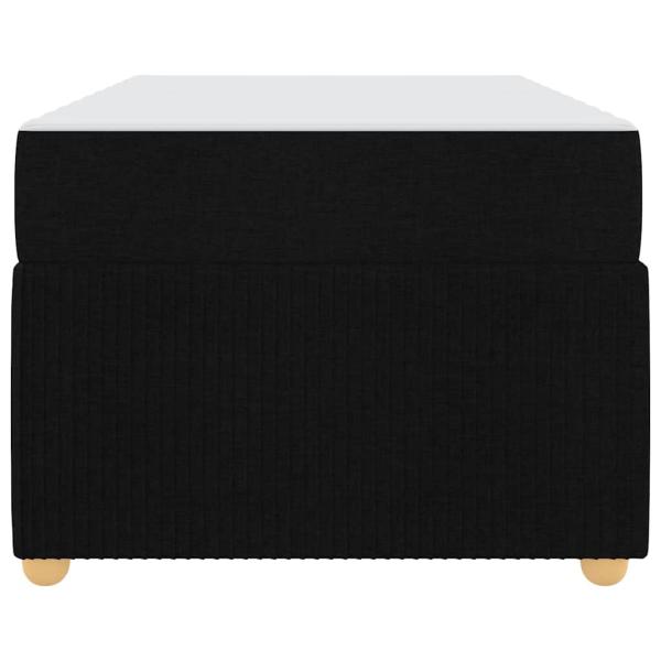 Bettgestell Sonstiges Schwarz 90 x 190 cm Stoff