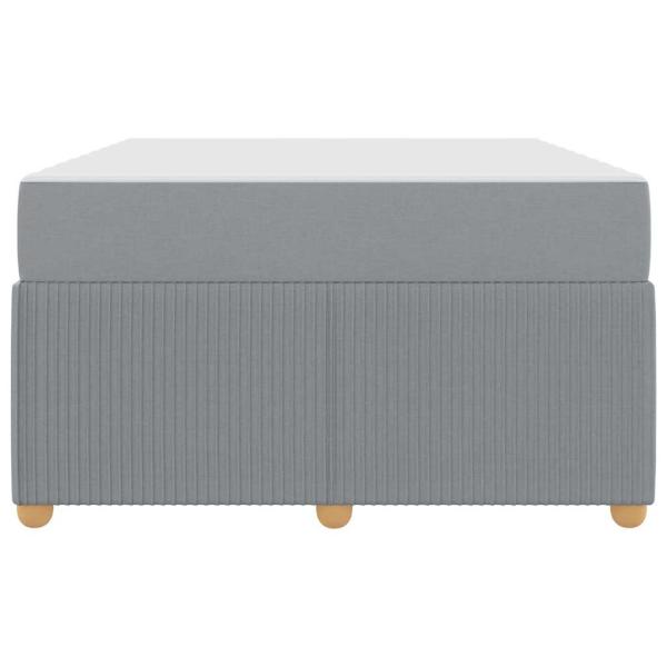 Bettgestell Sonstiges Hellgrau 120 x 190 cm Stoff