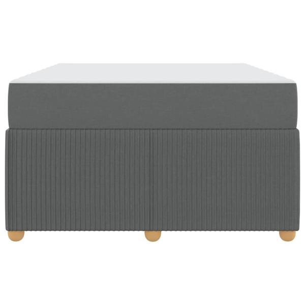 Bettgestell Sonstiges Dunkelgrau 120 x 200 cm Stoff
