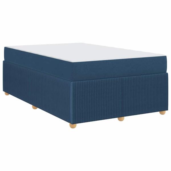 Bettgestell Sonstiges Blau 120 x 200 cm Stoff