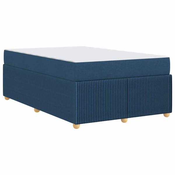 Bettgestell Sonstiges Blau 120 x 200 cm Stoff