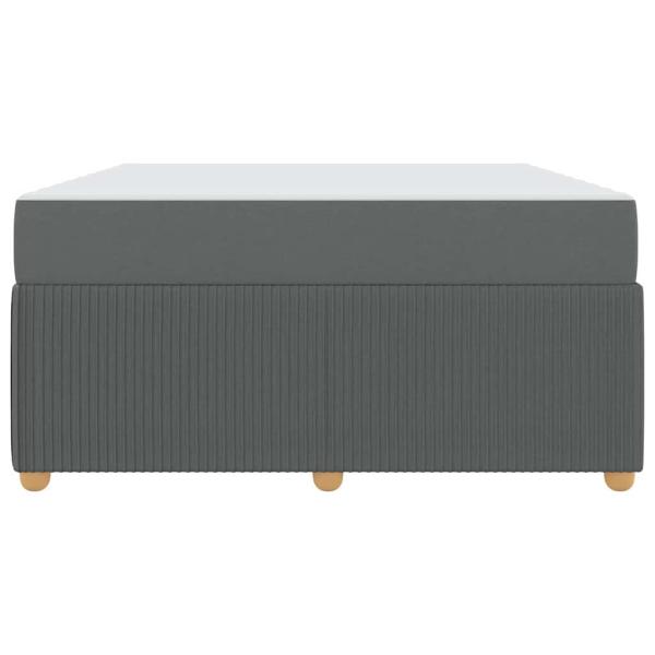 Bettgestell Sonstiges Dunkelgrau 140 x 200 cm Stoff
